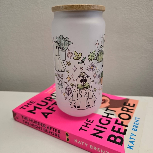 Ghost plant 8 Oz sublimation cup - Picture 2 of 4